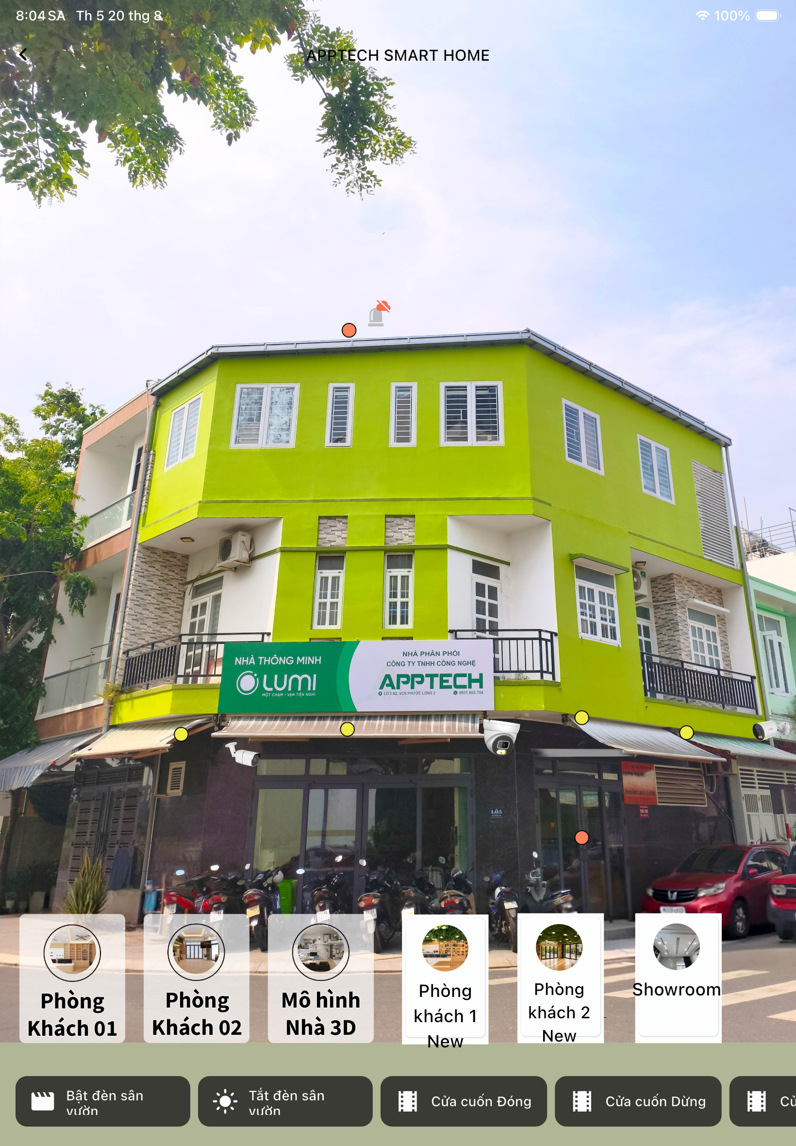 App3D là gì? Cách AppTech giúp điều khiển thiết bị nhà thông minh ngay trên ảnh thật ngôi nhà