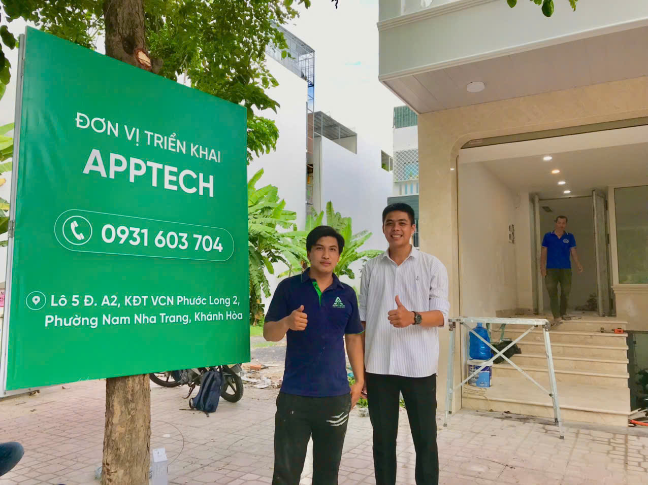 Vì sao AppTech luôn treo biển "Thi công bởi AppTech" tại mỗi công trình?